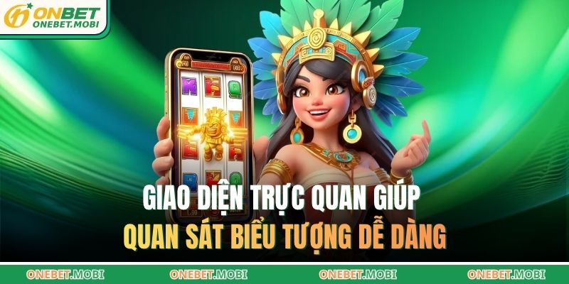 Nổ hũ online ONEBET – Trải nghiệm quay hũ hấp dẫn nhất 2025 3 Giao diện trực quan giúp quan sát biểu tượng dễ dàng